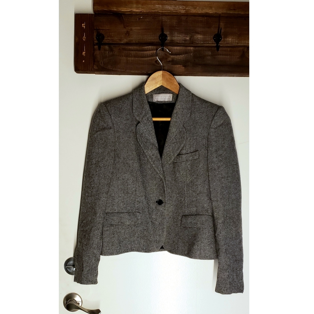 Evan Picone Gray Blazer